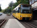 ZT 4 Nr.1001 von MAN Baujahr 1982 in einer Ausweichstelle bei Degerloch am 09.10.2014.