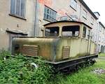 E-Lok Nr.1 Vn Trelenberg Baujahr 1922 ex Stuttgart im Stra�enbahnmuseum Wehmingen am 15.06.2014.