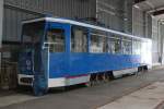Tatra T6 Wagen 810 ist nach Russland verkauft worden und steht zur Zeit im Depot 12 in Rostock-Marienehe.24.05.2014