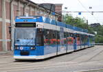 rostock/856013/am-nachmittag-war-6n1-wagen-678 Am Nachmittag war 6N1 Wagen 678 auf dem Betriebshof der Rostocker Straßenbahn AG abgestellt.27.07.2024