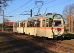 Lowa Wagen 46+156 am 01.12.2024 in Rostock-Reutershagen.