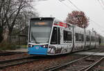 6N2 Wagen 606 am 08.12.2024 in Rostock-Reutershagen