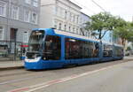 RSAG-Wagen 811 'Tina' am 18.09.2026 in der Haltestelle Rostock-Kabuzenhof