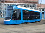 RSAG Wagen 809'Tina' stand am 03.10.2026 auf dem Betriebshof der Rostocker Stra�enbahn AG.