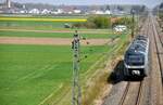 Agilis 440 910 in Neu-Ulm Pfuhl am 22.04.2022.