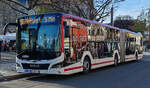 MAN der EVAG-Erfurt unterwegs im Liniendienst, 04-2026
