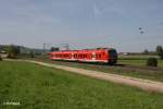 440 805-0 als RB58117 Wrzburg HBF - Treuchtlingen bei Wettelsheim.