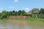 440 012-3 als RB 59244 Freising - Landshut bei Volkmannsdorf.