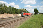 440 819-1 und 440 040-4 als RE10 bei Fürth Unterfürberg. 12.05.24