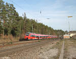 442 249 als S3 39184 Neumarkt/Oberpfalz - Forchheim in Ochenbruck.26.03.24