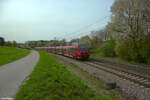 442 304 als RE50 RE58419 Nürnberg - Regensburg bei Pölling.