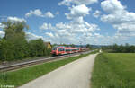 442 104-6 als S1 39162 Neumarkt/Oberpfalz - Bamberg bei Pölling.