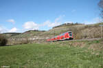 445 060 als RE54 RE4617 Frankfurt/Main - Bamberg bei Himmelstadt 28.03.24