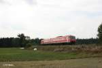 610 517 als RE 5291 Nrnberg - Chep bei Waldershof.