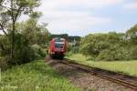 612 652-0 als RE3049 nach Saalfeld bei Trebgast.