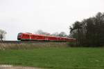 Zwei 612er als RE3694 Regensburg - Gera bei Oberteich.