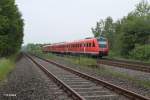 612 059-8 und 113-1 als umleiter IRE 3084 Dresden - Nrnberg bei Schnfeld.