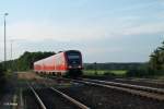 612 987 als RE 3567 Nrnberg - Schwandorf - Regensburg bei Luipoldhhe.