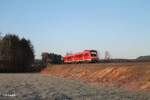 612 670 als Re 3441 Nürnberg - Dresden bei Waldershof.