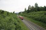 Ein unbekannter 612er bei neusorg in Richtung Marktredwitz.