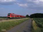 612 094 und 165 mit RE gera bei Oberteich.