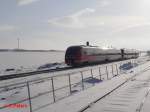 Ein Desiro Doppel als RE aus Erfurt nach Magdeburg in Stafurt.