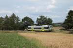 650 703 auf dem Weg nach Kirchenlaibach.