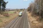 VT650 727 als ag84552 Marktredwitz - Bad Rodach bei Waldershof.