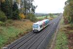 VT650 703 als ag84586 Marktredwitz - Kirchenlaibach bei Waldershof.