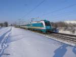 183 002 mit ALX84113 nach Mnchen bei Obertraubling.