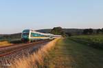 223 069 mit dem ALX84107 Hof - Mnchen bei Oberteich.