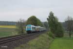 223 066 mit dem ALX84110 München - Hof bei Naabdemenreuth.