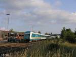 223 072 fhrt mit den ALX37982 nach Hof in Wiesau/Oberpfalz.