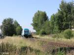 223 065 fhrt mit den ALX37972 nach Hof in Wiesau/Oberpfalz ein.