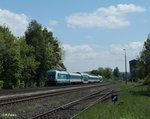 223 062 zieht mit dem ALX84104 München - Hof durch Pechbrunn.