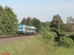 223 072  Griaß di Allgäu  mit dem ALX79861 München - Hof bei Oberteich.