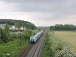 223 068 zieht bei Richt den ALX353 nach Prag am 26.05.10