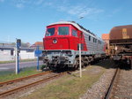 Die EKO-Trans 242 001-6,am 03.Mai 2016,im Stralsunder Nordhafen.