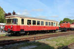 25 Jahre Moorexpress: 301 027-8 (kleine Fahrzeugausstellung in Gnarrenburg Bahnhof).