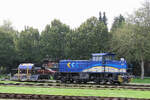 evb 273 007-1 am 03.10.2026 in Bremerv�rde w�hrend ihrer Wochenendruhe.