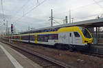 Go-Ahead ET5-13 verlsst am 3 Januar 2020 Stuttgart Hbf.