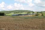 223 152 mit dem Kesselzug München - Cheb bei Lengenfeld.