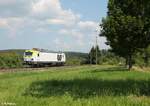 248 010 auf der Solo Fahrt von München nach Dresden bei der Durchfahrt in Pechbrunn. 23.07.21