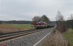 132 109 und 232 182 mit der Rückleistung nach Bitterfeld bei Naabdemenreuth.