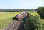 232 673 und 232 182 mit DGS 95458 Marktredwitz - Hamburg Hohe Schaar bei Neudes .