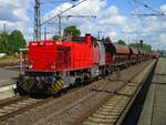 Am 28.Mai 2021 war LOCON`s 275 809,in Ludwigslust,im Bauzugeinsatz.
