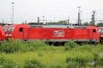 MEG/859188/185-399-3-am-18082024-in-seevetal 185 399-3 am 18.08.2024 in Seevetal - Maschen (Rangierbahnhof).