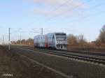 Gesamtbild von VT001 kurz vorm Leipz/Halle Flughafen.