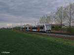 VT002 (650 534-0) + VT015 (650 547-2) als MRB80264 Delitzsch – Leipzig HBF bei Podelwitz.