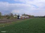 VT 015 (650 547-2) + VT 002 (650 534-0) als MRB80275 Leipzig - Bitterfeld bei Podelwitz.